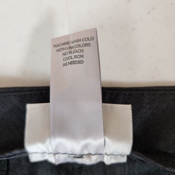 Avenue Womens Dress Pants Trousers Size 18 Charcoal Gray Black Slim Stretch NWT - Picture 4 of 7